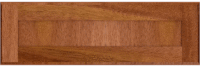 Flat  Panel   Bullnose  Spanish Cedar  Drawer  Fronts